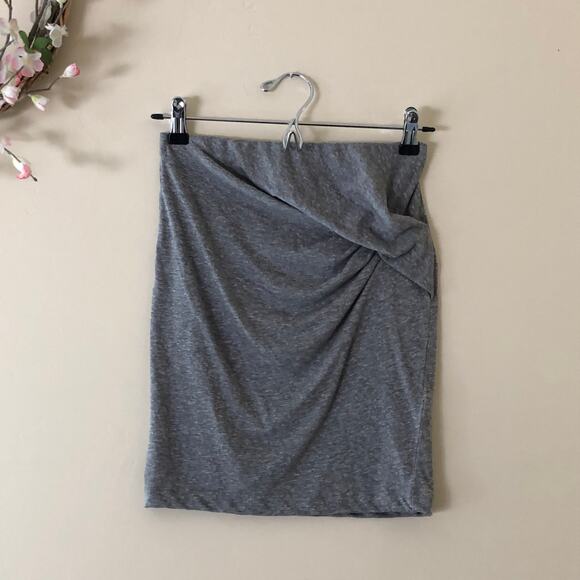 IRO Mini Skirt Parme Gray Size XS - Picture 2 of 7